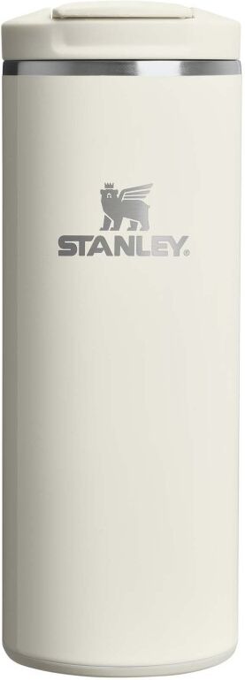 Gobelet de voyage personnalisé 350 ml Stanley Transit Fliptop Creme