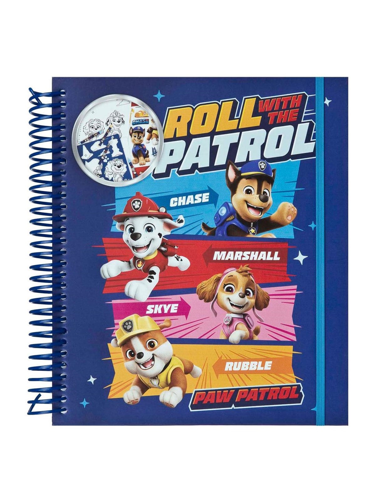 Paw Patrol stencil and colouring set.49pc