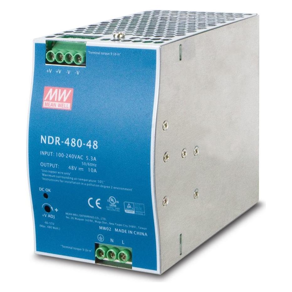 Planet 48V, 480W Din-Rail Power (PWR-480-48)