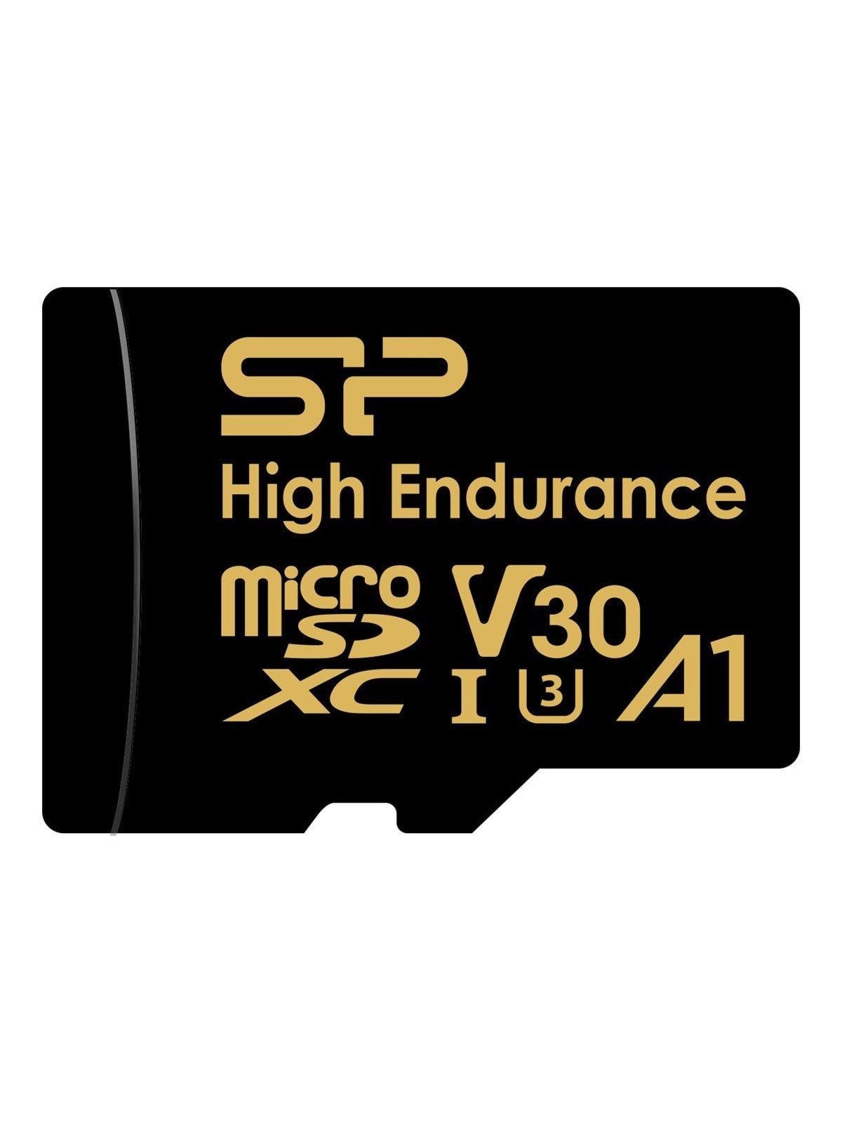 Silicon Power Golden Series - High Endurance - flash memory card - 128 GB - microSDXC UHS-I U3