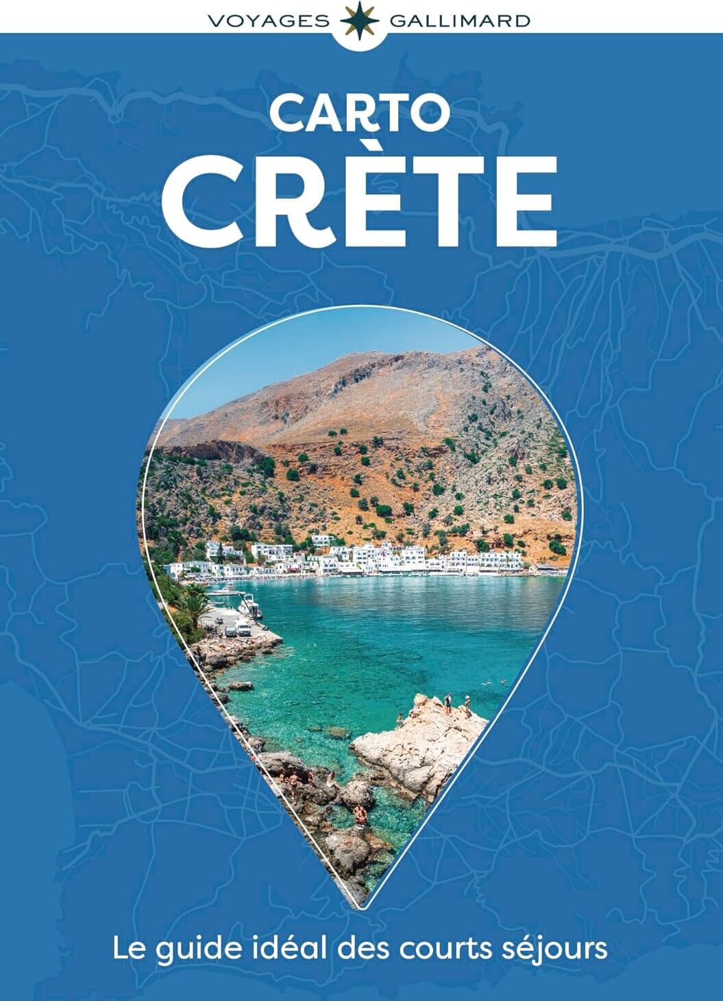 Gallimard Guide de voyage de poche - Crète   Carto
