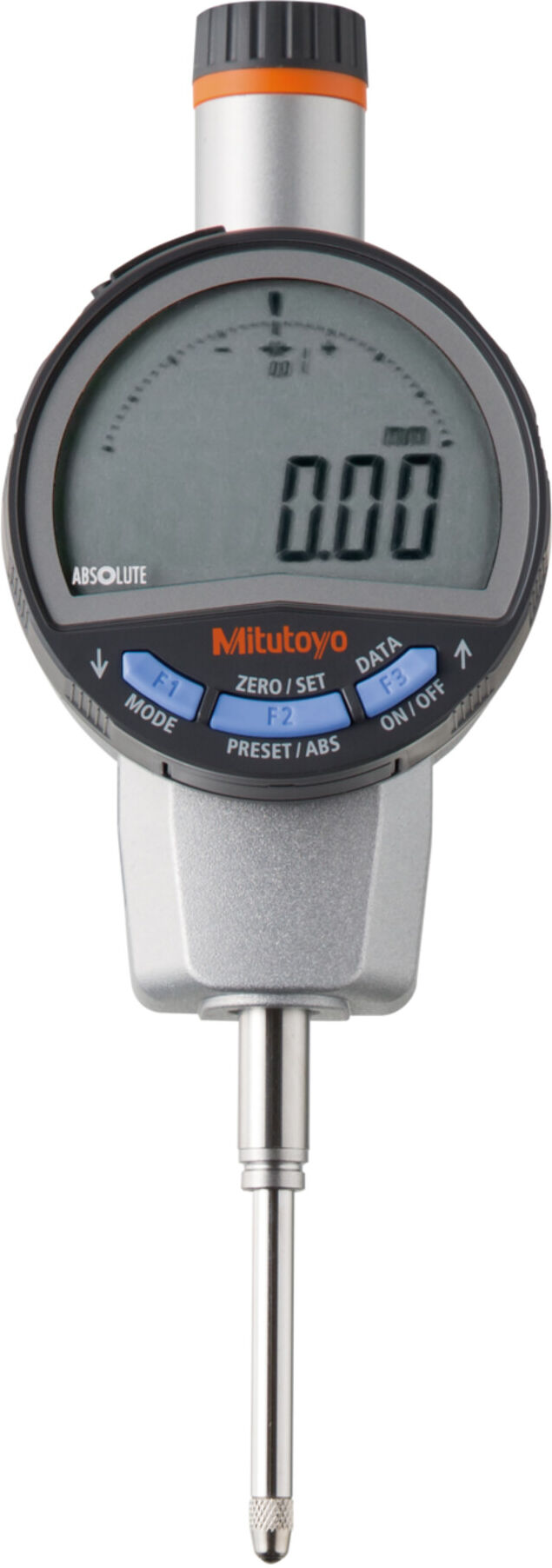 Mitutoyo Digitale Messuhr ID-C 25,4 mm, 0,01 mm, flacher Abschlussdeckel (543-725B)