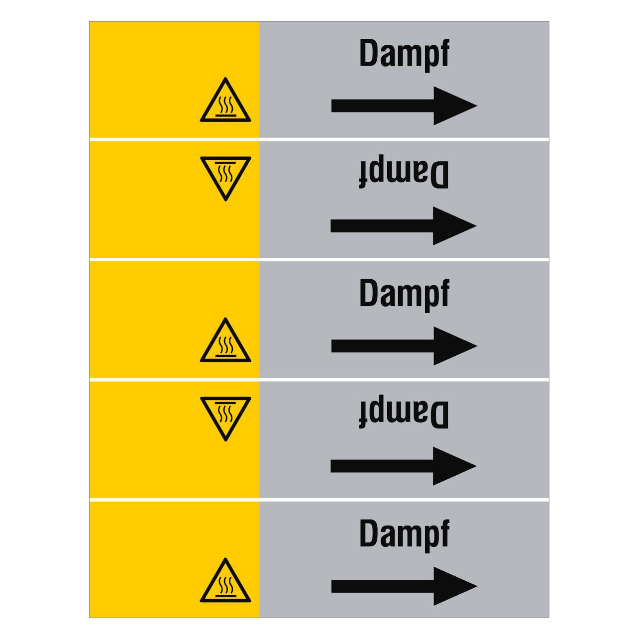 Brady ISO 20560 Rohrmarkierer - Gas (318979)