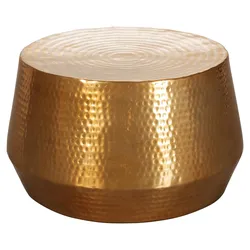 Beistelltisch Mahesh Ø ca. 52 cm, gold