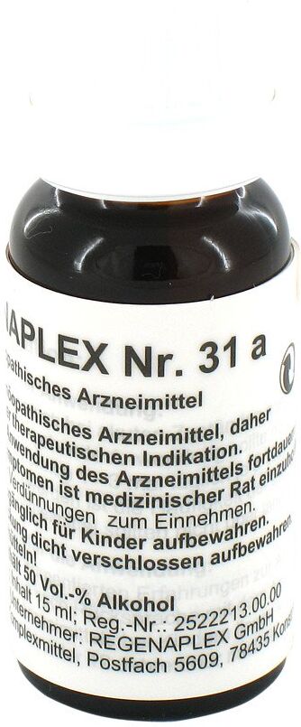 Regenaplex Nummer 31 a Tropfen