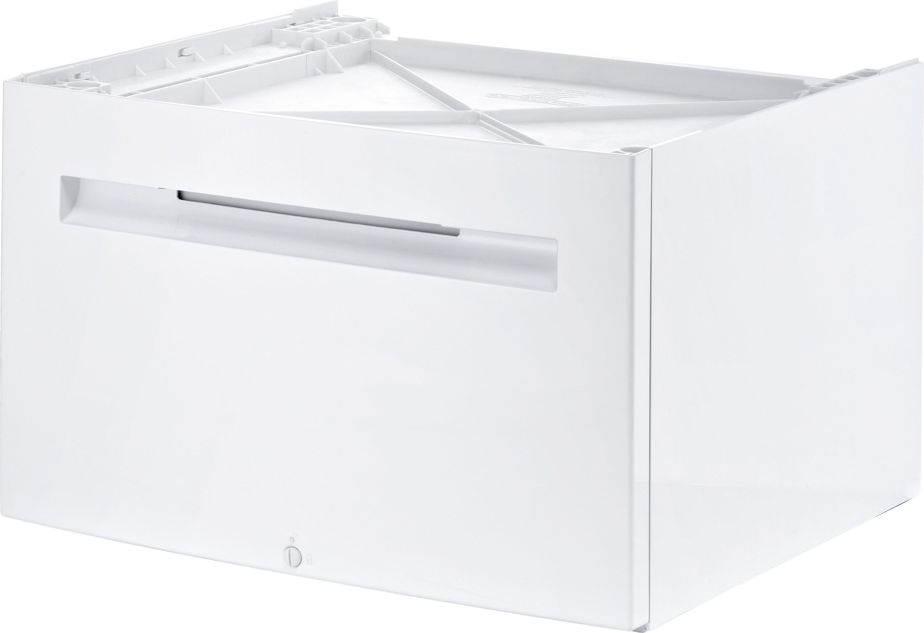 Sockel mit schublade für weiße waschmaschine Bosch WMZPW20W