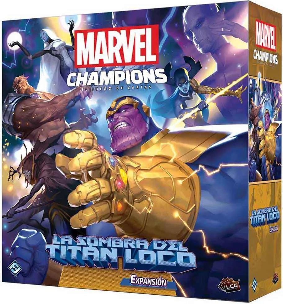 Asmodee Marvel Champions: La Sombra Del Titan Loco bordspel, meerkleurig