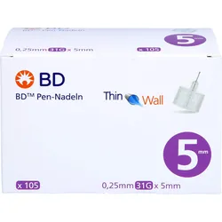 Bd Pen-Nadeln 0.25x5 Mm 105 ST