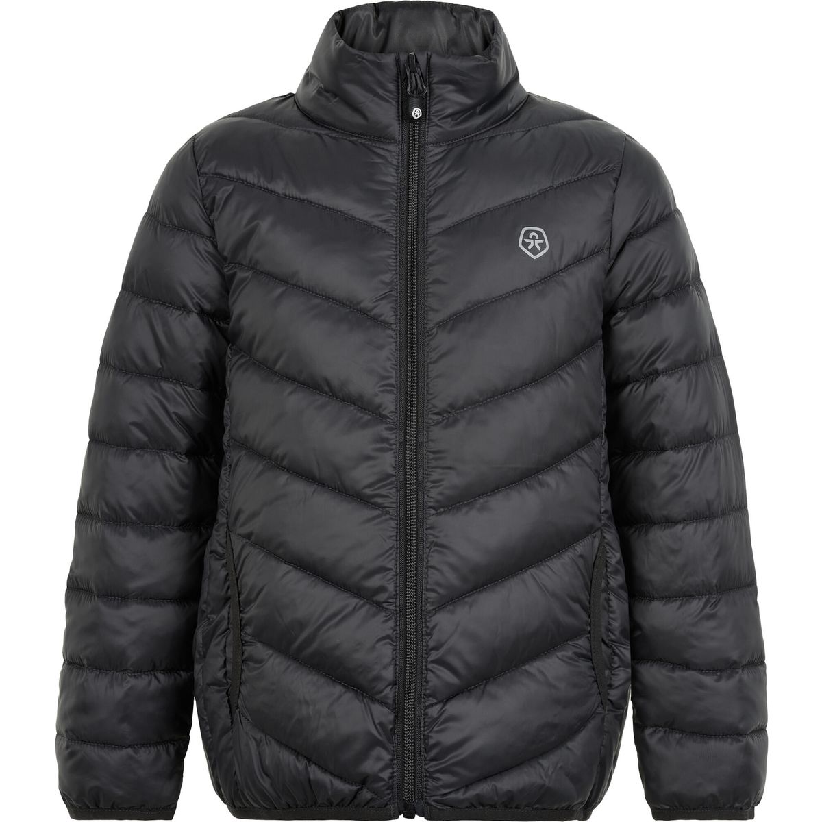 Color Kids Jacket Quilted 5437 schwarz-grau (161) 134 5437-161-134