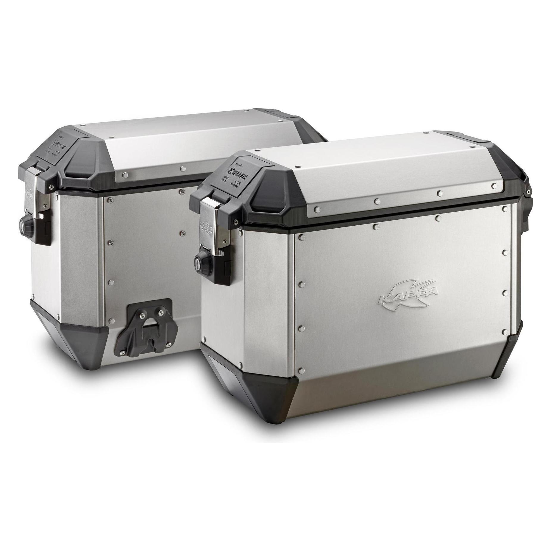 Kappa Koffer K-Mission SI MONOKEY ALU 36 L Paar (36 l) (KMS36APACK2)