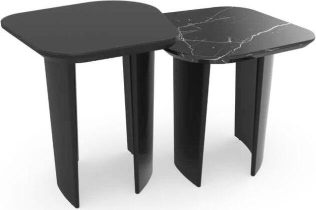 Beisteltisch luxus tisch design beistelltische wohnzimmer schwarz neuheit