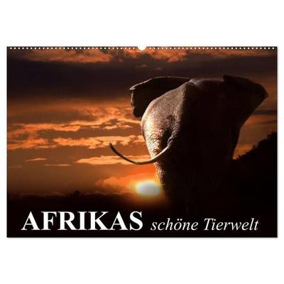 Afrikas schöne Tierwelt (Wandkalender 2027 DIN A2 quer), CALVENDO Monatskalender