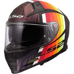 LS2 FF811 Vector II Freedom Integralhelm schwarz-chameleon - 2XL (63/64)