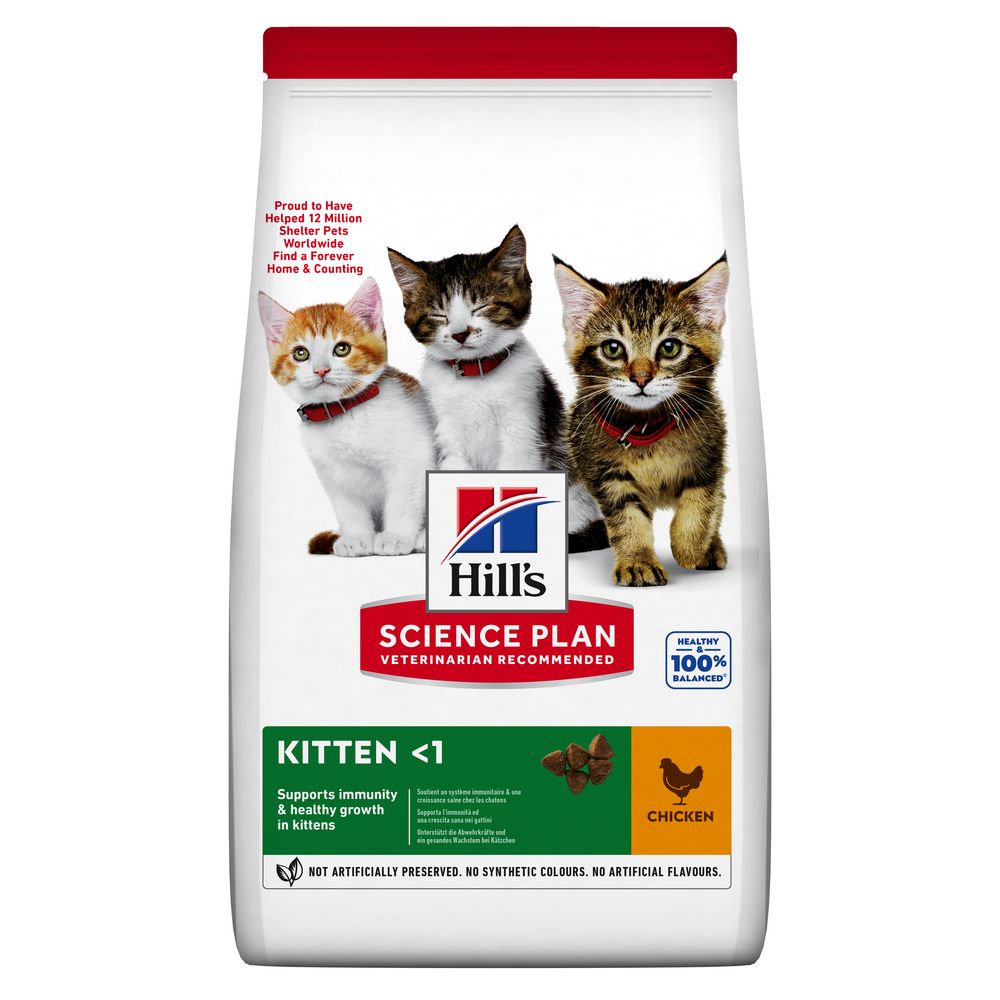 Hill's Science Plan Feline Kitten met Kip 1,5kg 1,5 kg Pellets