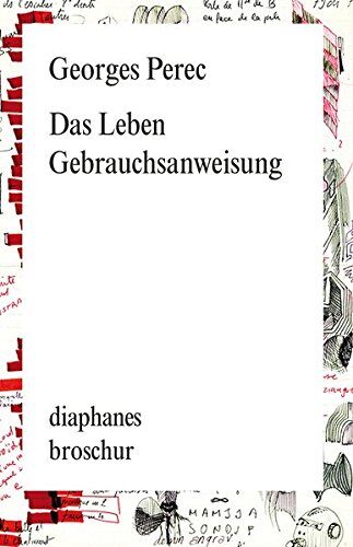 Georges Perec - Das Leben Gebrauchsanweisung (diaphanes Broschur) - Preis vom 11.10.2026 15:43:13 h