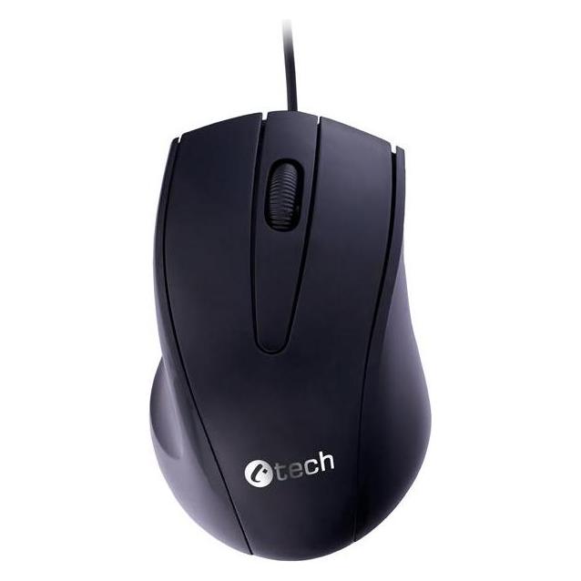 PRO Bike Gear Mouse C-TECH WM-07, black, USB (Kabelgebunden) (WM-07)