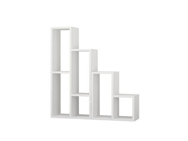 Toilinux - Bibliothèque Sule 89 cm - Blanc