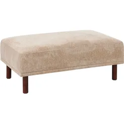 OTTOMANE Stoff Beige Holt