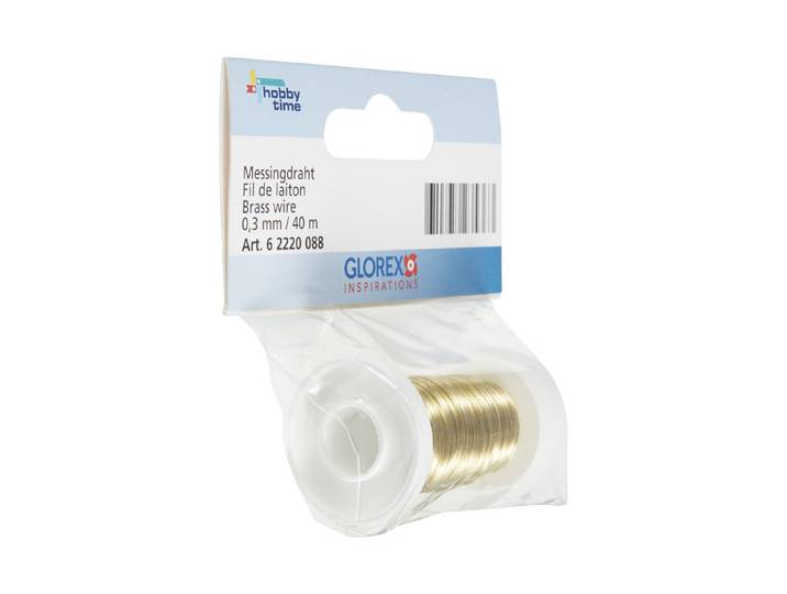Glorex Messingdraht 0.3 mm 40 m