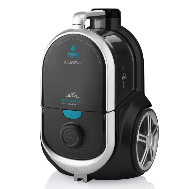 Eta Stormy Car Bodenstaubsauger Beutellos 800 W HEPA (Schwarz) ETA151790010