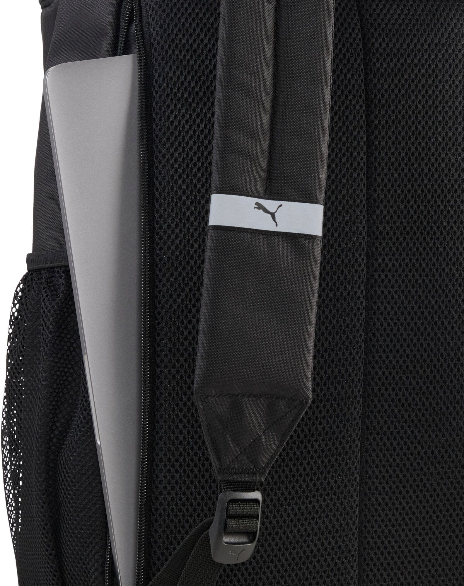 Rucksack PUMA "CHALLENGER BACKPACK", schwarz (puma schwarz), Rucksäcke, Netz, , unifarben, Rucksack, für Erwachsene, mit separatem Schuhfach, mit mehreren Taschen puma schwarz Einheitsgröße