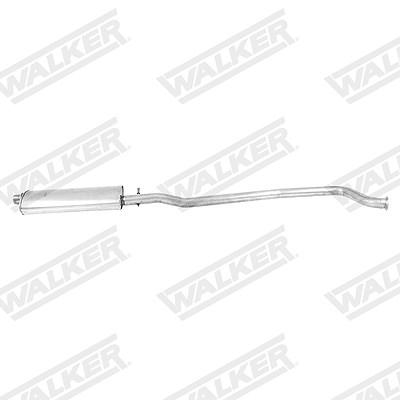 Walker Mittelschalldämpfer [Hersteller-Nr. 21095] für Peugeot