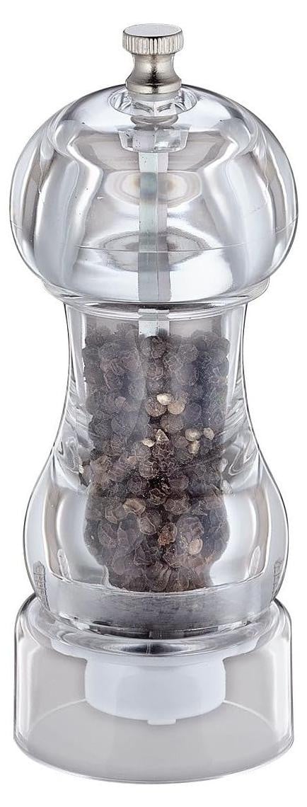 Dripio Pfeffermühle met keramisch maalwerk en 6-voudige instelbaarheid, 14 cm