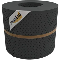 zaun zu® Sichtschutzstreifen PP Premium Gelocht 15 Prozent Streifen Anthrazit 26m