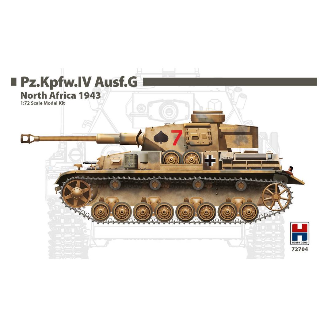 Hobby 2000 Pz.Kpfw.IV Ausf.G North Africa 1943 (72704)