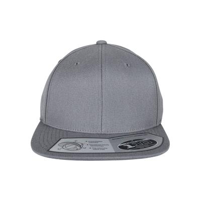 Flex Cap FLEXFIT "Flexfit Unisex 110 Fitted Snapback", Herren, Gr. onesize, grau, 83% Polyacryl, 15% Wolle, 2% Elasthan, unifarben, Caps
