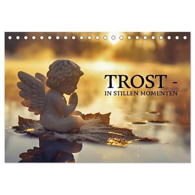 Trost - in stillen Momenten (Tischkalender 2027 DIN A5 quer), CALVENDO Monatskalender