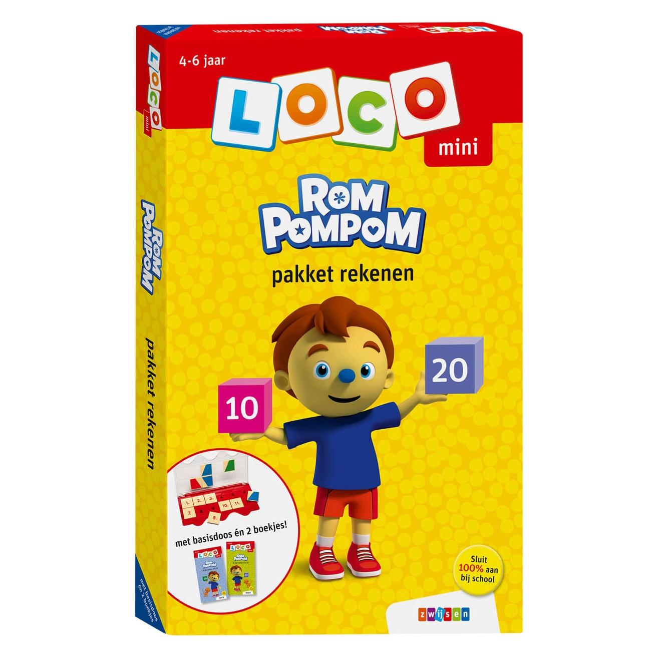 Noordhoff Mini Loco Rompompom Pakket Rekenen (Niederländisch) (9789048743971)