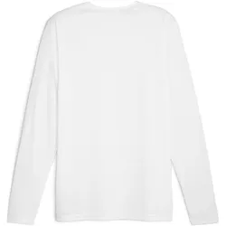 Puma, Herren, Sportshirt, Hoops Team LS Shooting Shirt (XXL), Weiss