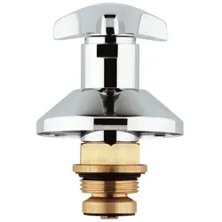 GROHE Oberteil für Unterputz-Ventile Trecorn Griff Markierung blau 1'' chrom