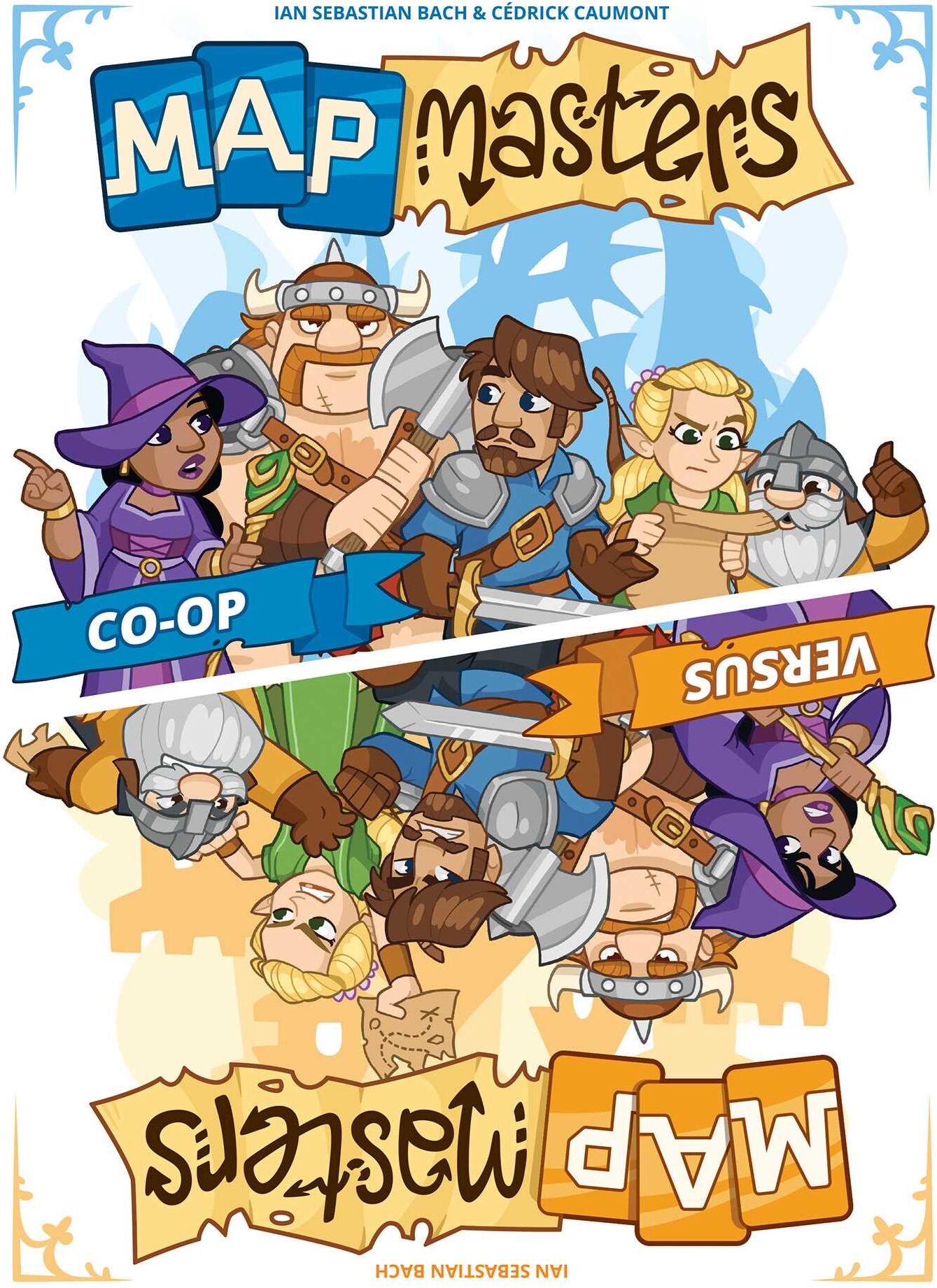 Map Masters - Strategic Adventure Game for 1-4 Players by Captain Games