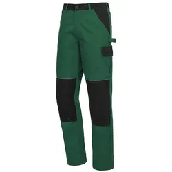 AS Arbeitsschutz Arbeitshose Nitras Motion Tex Light | lang | grün | Gr. 27