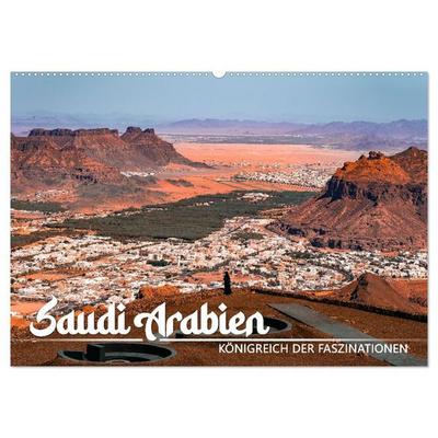 Saudi Arabien - Königreich der Faszinationen (Wandkalender 2027 DIN A2 quer), CALVENDO Monatskalender