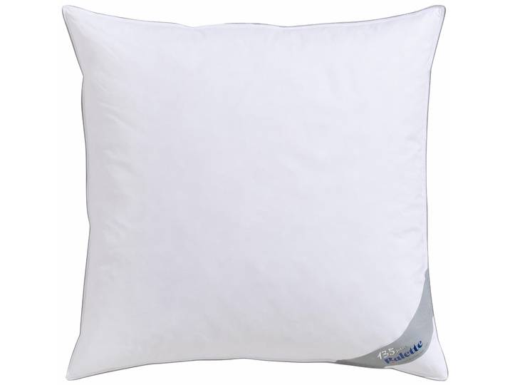 Federkissen BALETTE Lena, natürlicher Schlafkomfort, Made in Germany , weiss (weiß), B:80cm L:80cm, Füllung: 100% Federn, Kopfkissen, Federkissen, Kopfkissen 40x80 cm, 80x80 cm, allergikergeeignet, Made in Germany