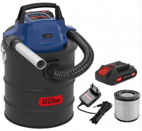 GÜDE Aspirateur a cendres a accu AS 18-201-05 58580