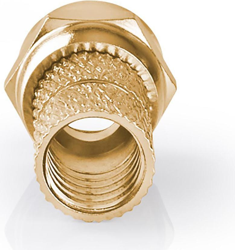 Nedis CSBW41907ME Type F stekkeradapter 5,5 mm