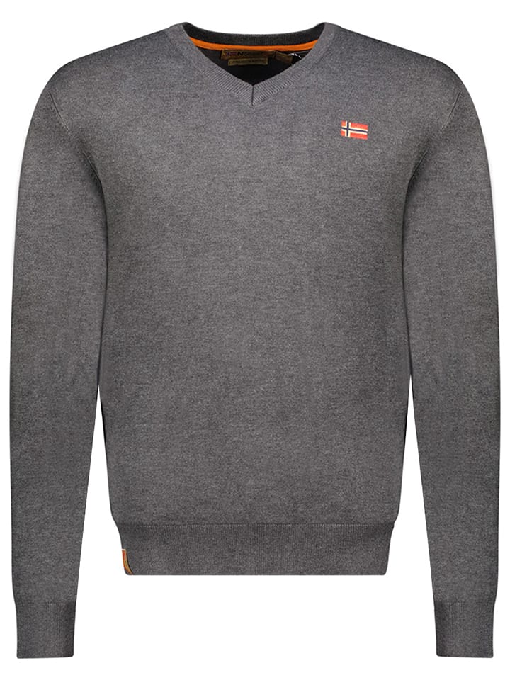 Geographical Norway Pullover in Anthrazit - XXL
