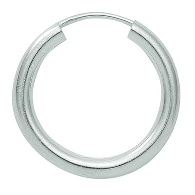Paar Creolen ADELIA´S "Damen Silberschmuck 1 Paar 925 Silber Ohrringe / Creolen Ø 50 mm", silber, Ohrringe, Damen, Damen, Silber 925 (Sterlingsilber), 925 Sterling Silber Silberschmuck für Damen