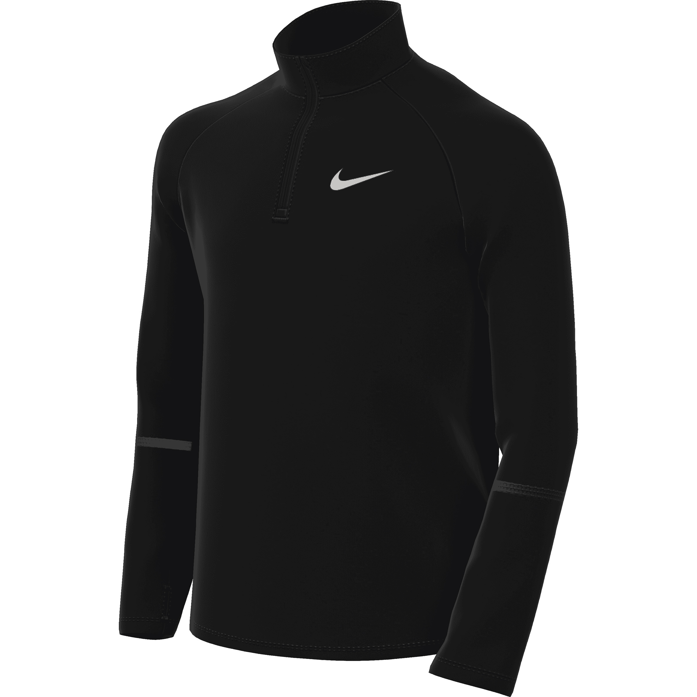 Nike Dri-Fit Miler Half Zip Kinder Laufshirts schwarz Größe S Training & Fitness | Laufen Elastisch
