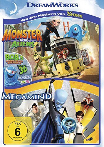 Tom McGrath - Megamind / Monster und Aliens [2 DVDs] - Preis vom 08.10.2026 07:26:42 h