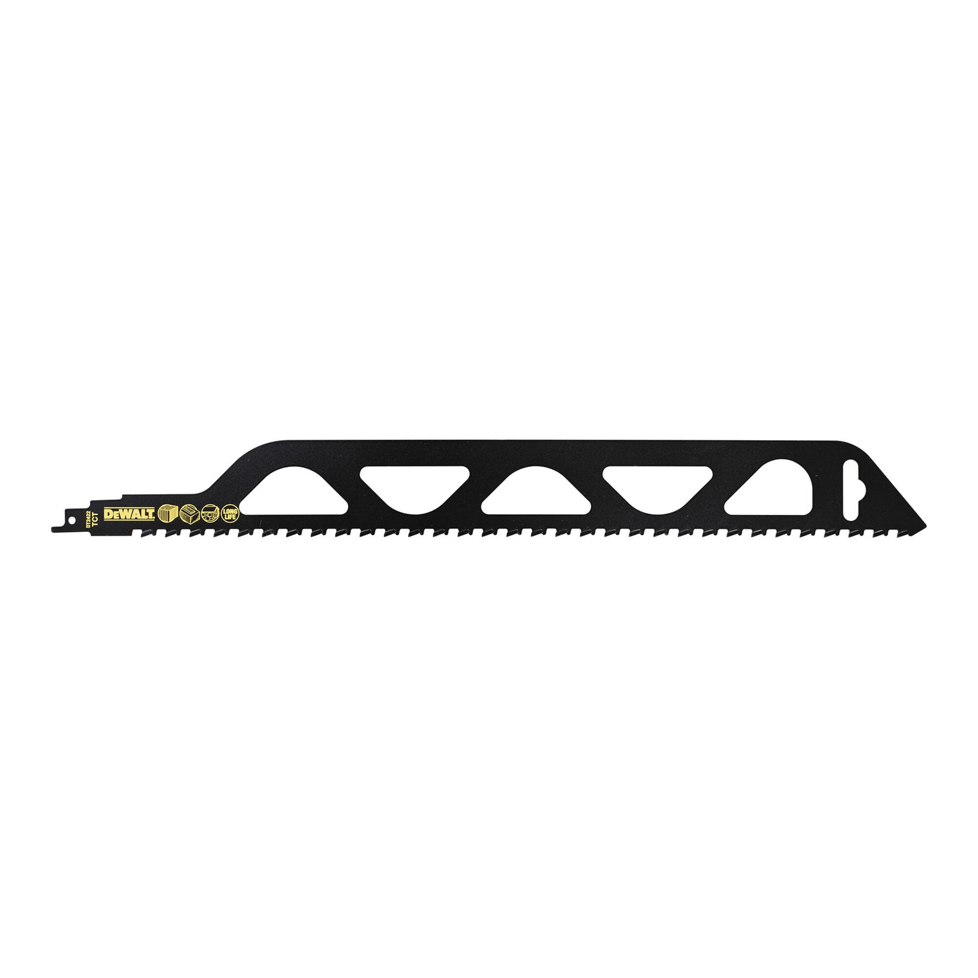 DeWalt DT2422-QZ Säbelsägeblatt HM Stein 457 mm für Schneiden von Stein oder Beton mit Säbelsägen)