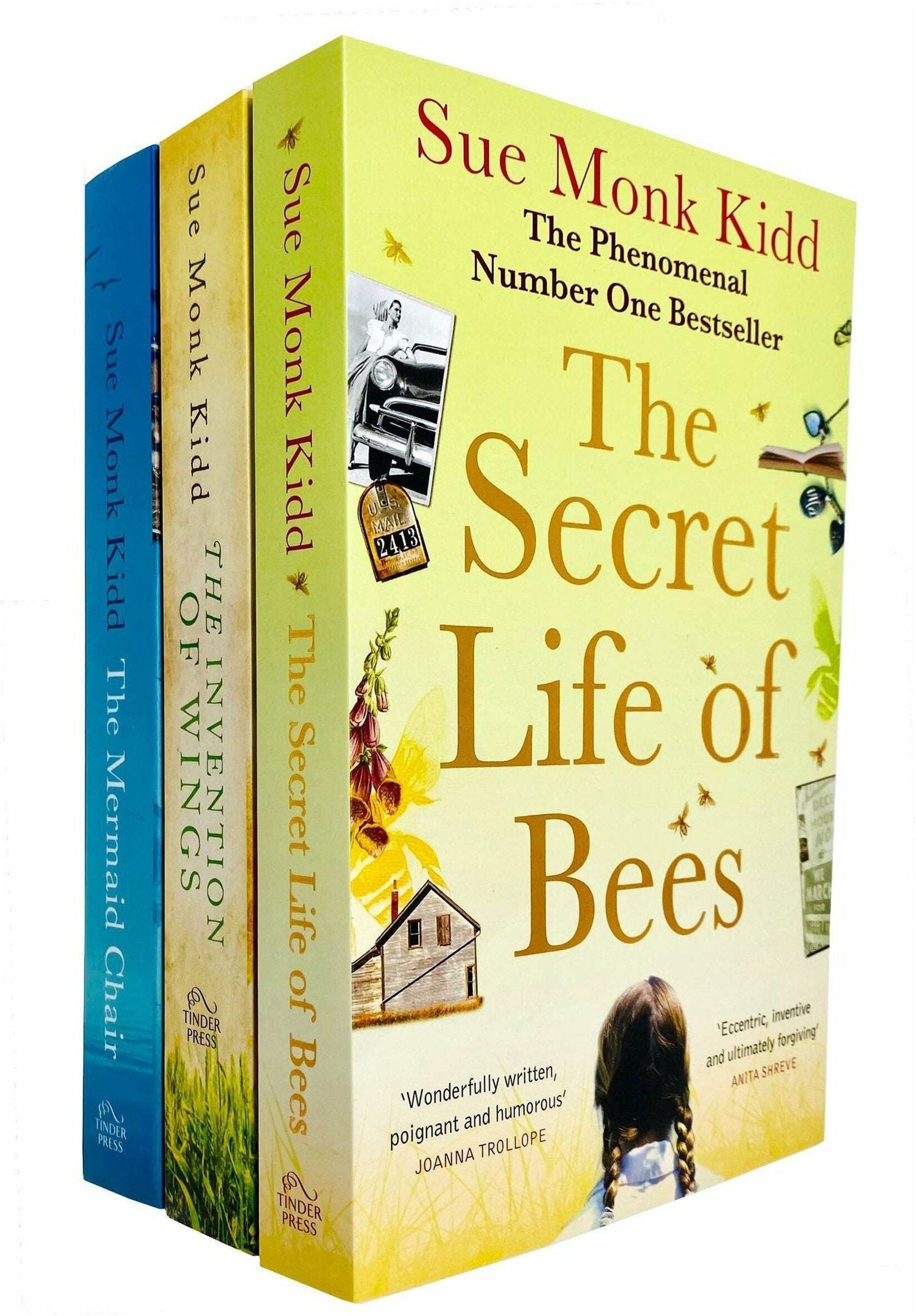 Tinder Press Sue Monk Kidd 3 Books Collection Set