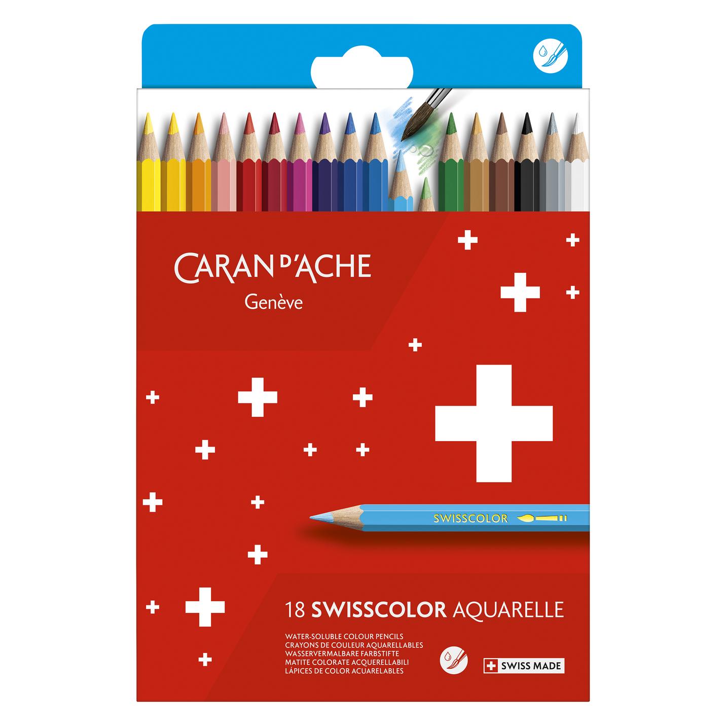 Caran d'Ache Swisscolor Aquarelle (18x) (1285.818)