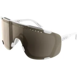 Poc, Unisex, Sportbrille, Devour Sportbrille Modell 2024 (Wasserstoff Weiss, Silber), Weiss, Silber