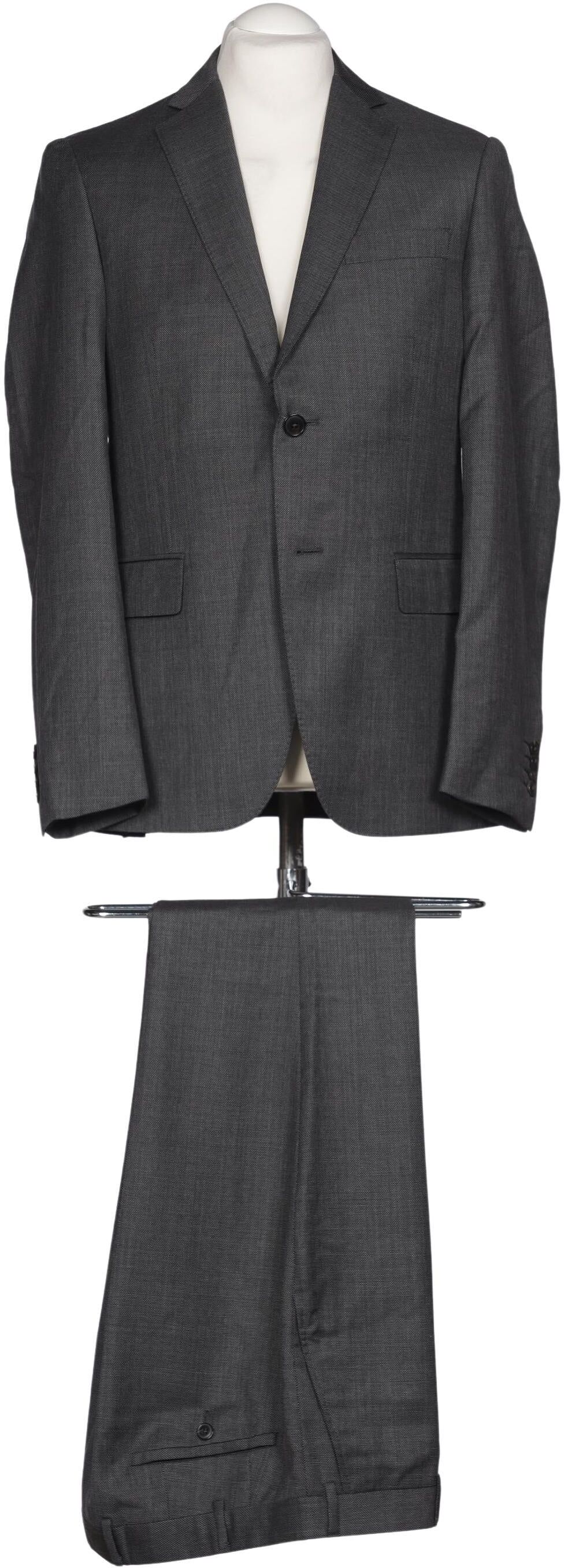 Pal Zileri Herren Anzug, Grau, Gr. EU 50, Wolle / Viskose - Second Hand