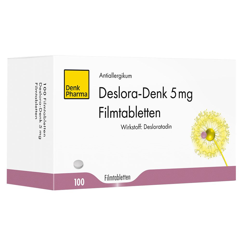 DESLORA-Denk 5 mg Filmtabletten 100 St